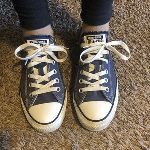 Navy Converse size 8.5